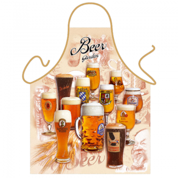 Kochschürze "Biergarten"